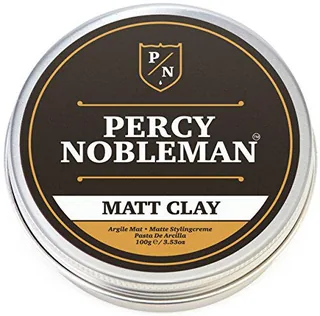 Cera mate de Percy Nobleman - Cera moldeable para el cabello de caballero de 100 ml