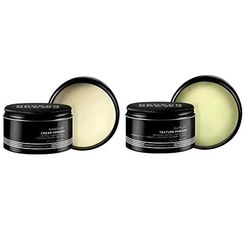 REDKEN Brews Maneuver - Cera para fijar el cabello con acabado mate & Brews Outplay