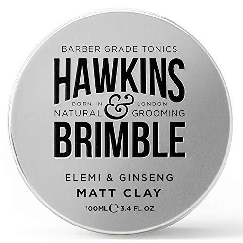 Hawkins &amp; Brimble Matt Clay 100 ml - para hombre peinado no grasoso acabado mate