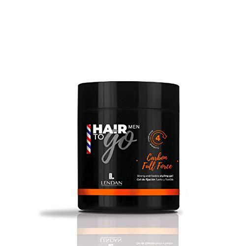 Lendan Carbon Full Force Gel de fijación fuerte y flexible Hair To Go Men Lendan LD 500 ml
