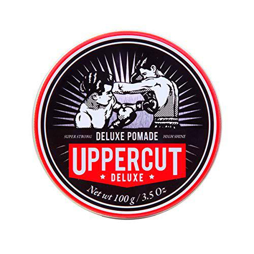 Uppercut Deluxe Deluxe Pomade, Professional Water-Based Pomade For Men With A Strong Hold High Shine Finish
