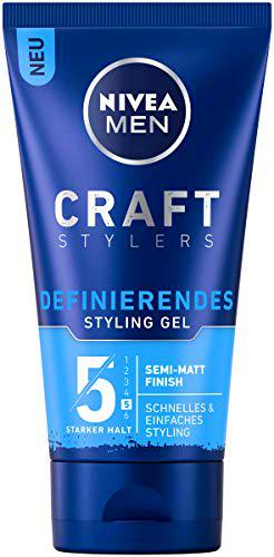 Nivea Men Craft Stylers - Gel para el cabello con acabado semimate