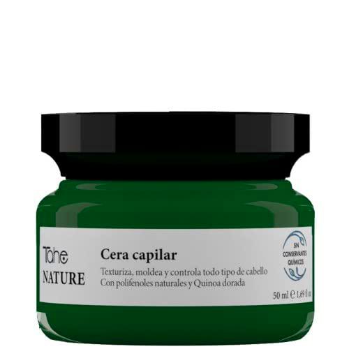 Tahe Nature Cera Capilar para todo tipo de cabello con Polifenoles naturales y Quinoa dorada, 50 ml