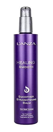 L’ANZA Healing Smooth Bálsamo Protector Hidratante para Alisar el Pelo con Plancha o Secador con Efecto Antiencrespamiento Liso