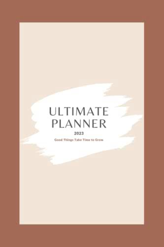 Ultimate 2023 Planner: Vintage Cream/ Brown