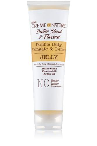 Creme of Nature, Butter Blend &amp; Flaxseed, Gel de peinado
