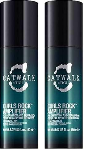BED HEAD by TIGI Catwalk - Curls Rock Amplifier, crema para pelo rizado para unos rizos mejores