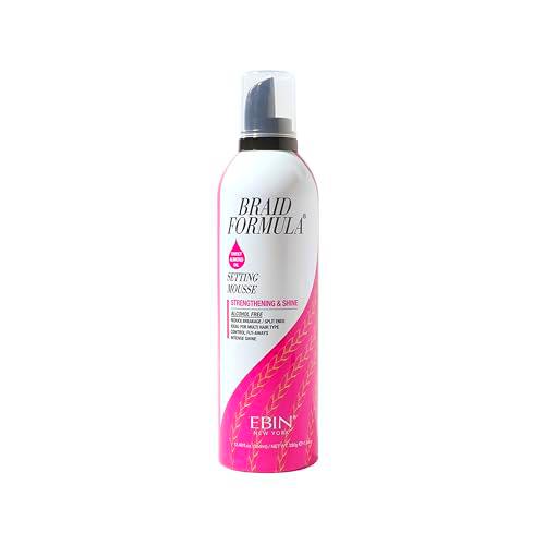 EBIN NEW YORK - Braid Formula Setting Mousse Moisturizing &amp; Shine Olive Oil