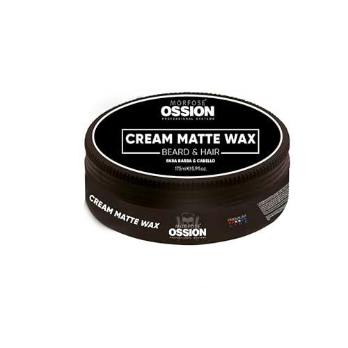 MORFOSE OSSION Premium Barber Line Beard &amp; Hair Cream Matte Wax 175ml
