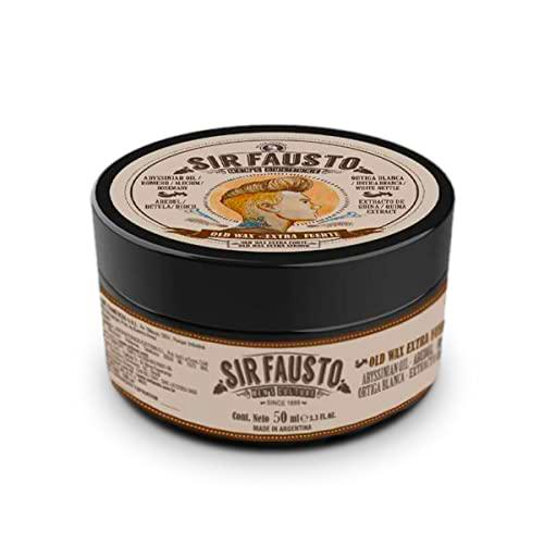 Sir Fausto - Cera para Pelo de Hombre Old Wax Extra Fuerte