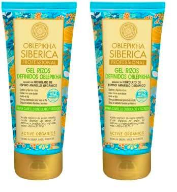 GEL RIZOS DEFINIDOS OBLEPIKHA PARA CABELLOS ONDULADOS Y RIZADOS