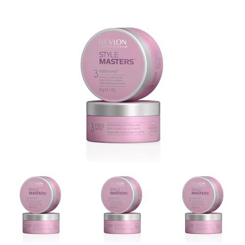 REVLON PROFESSIONAL Style Masters Fiber Wax, Cera de Fijación Fuerte y Duradera