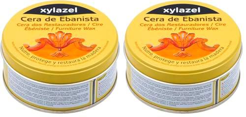Xylazel Cera Ebanista Caoba 250 ml (Paquete de 2)